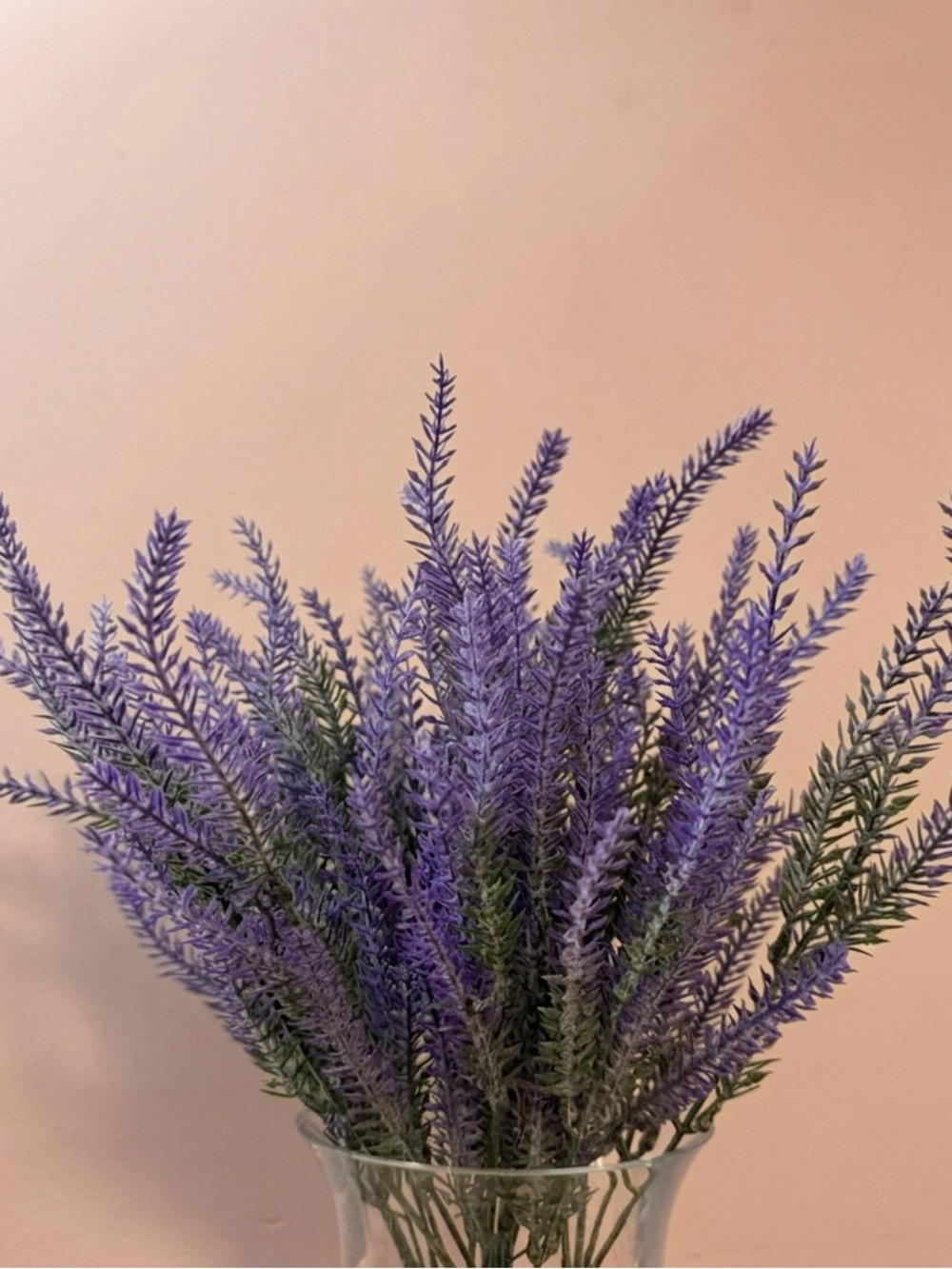 Purple Faux Lavender Spray Bouquet - Home Accents